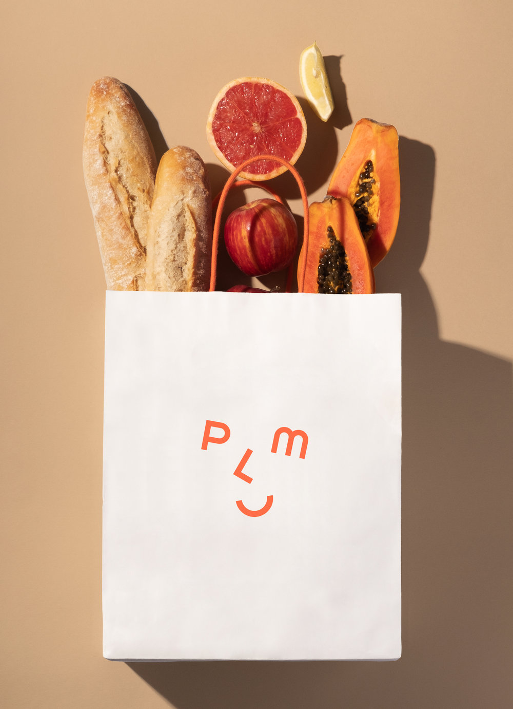 送餐服务平台PLUM品牌视觉设计