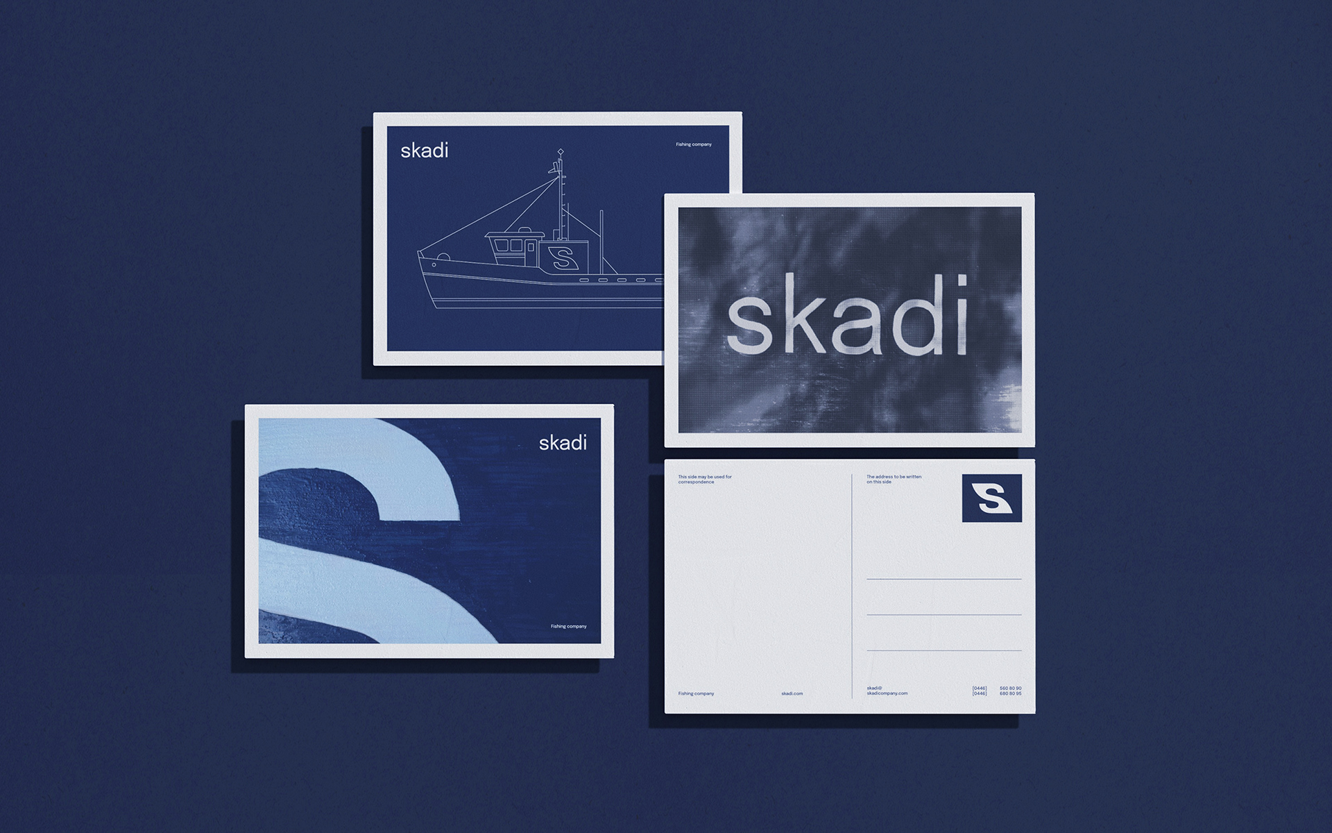 Skadi渔业公司品牌视觉设计