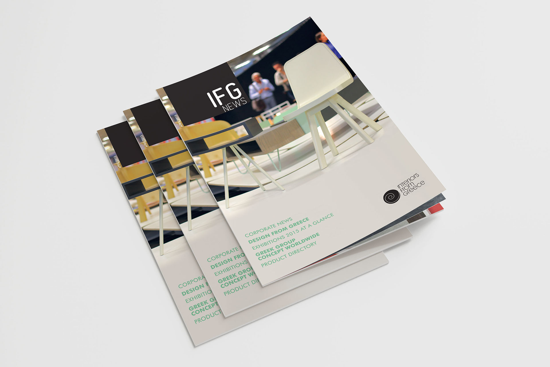 IFG news室内设计刊物版面设计