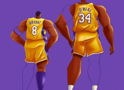 Oguzhan Kodalak NBA籃球插畫作品