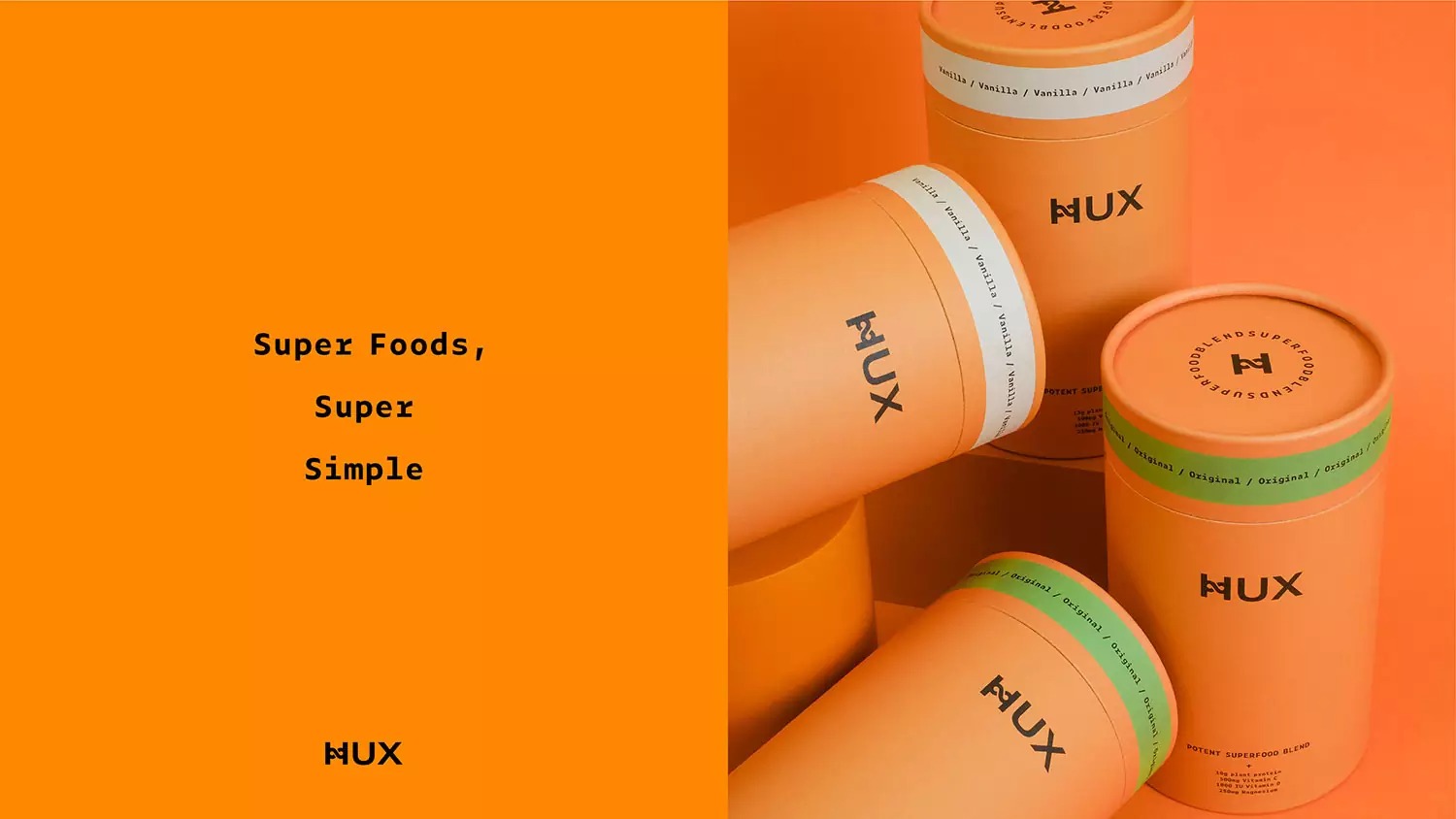 HUX营养保健品视觉设计