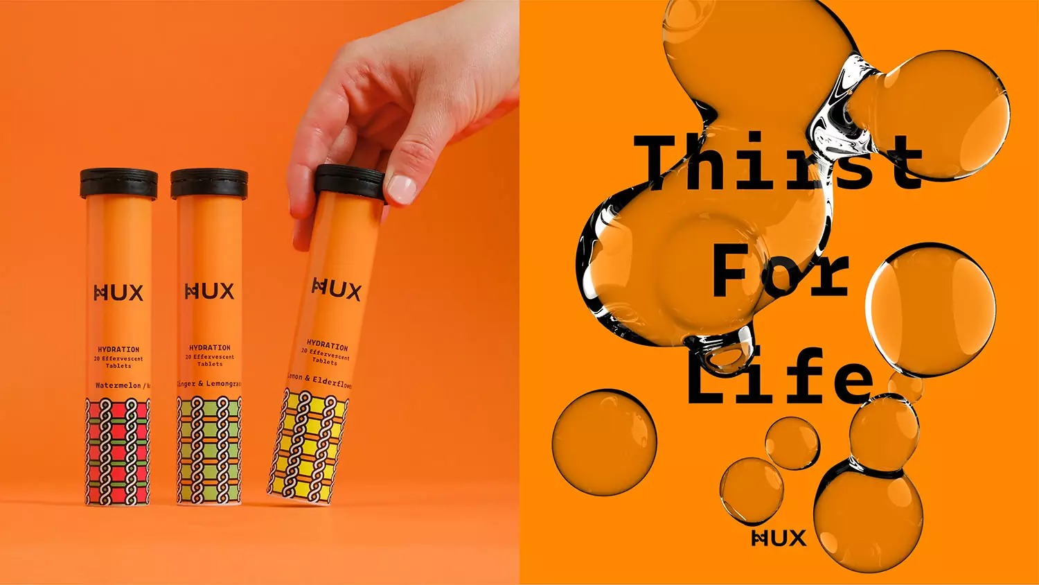 HUX营养保健品视觉设计