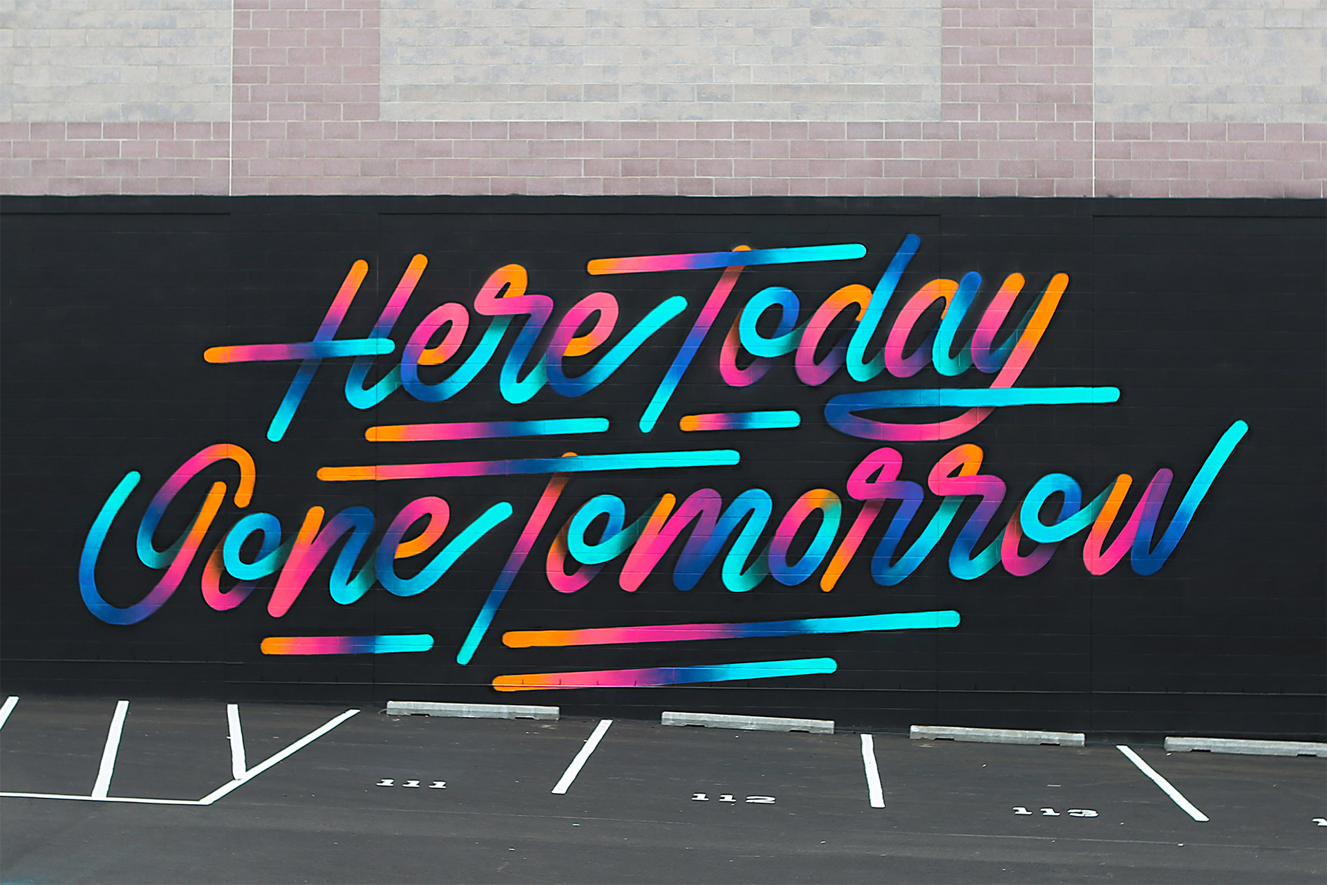 Ricardo Gonzalez大型户外创意字体艺术