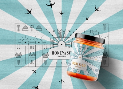 Honey & So蜂蜜包装设计