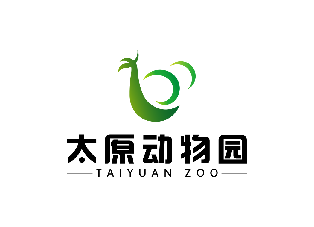 太原动物园logo标志矢量图