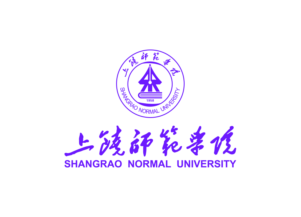 上饶师范学院logo校徽矢量图
