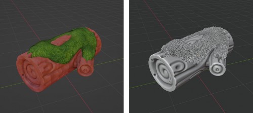 3D 插画师 Juliestrator 在本周“NVIDIA Studio 创意加速”中展示如何创作神奇的蘑菇精灵