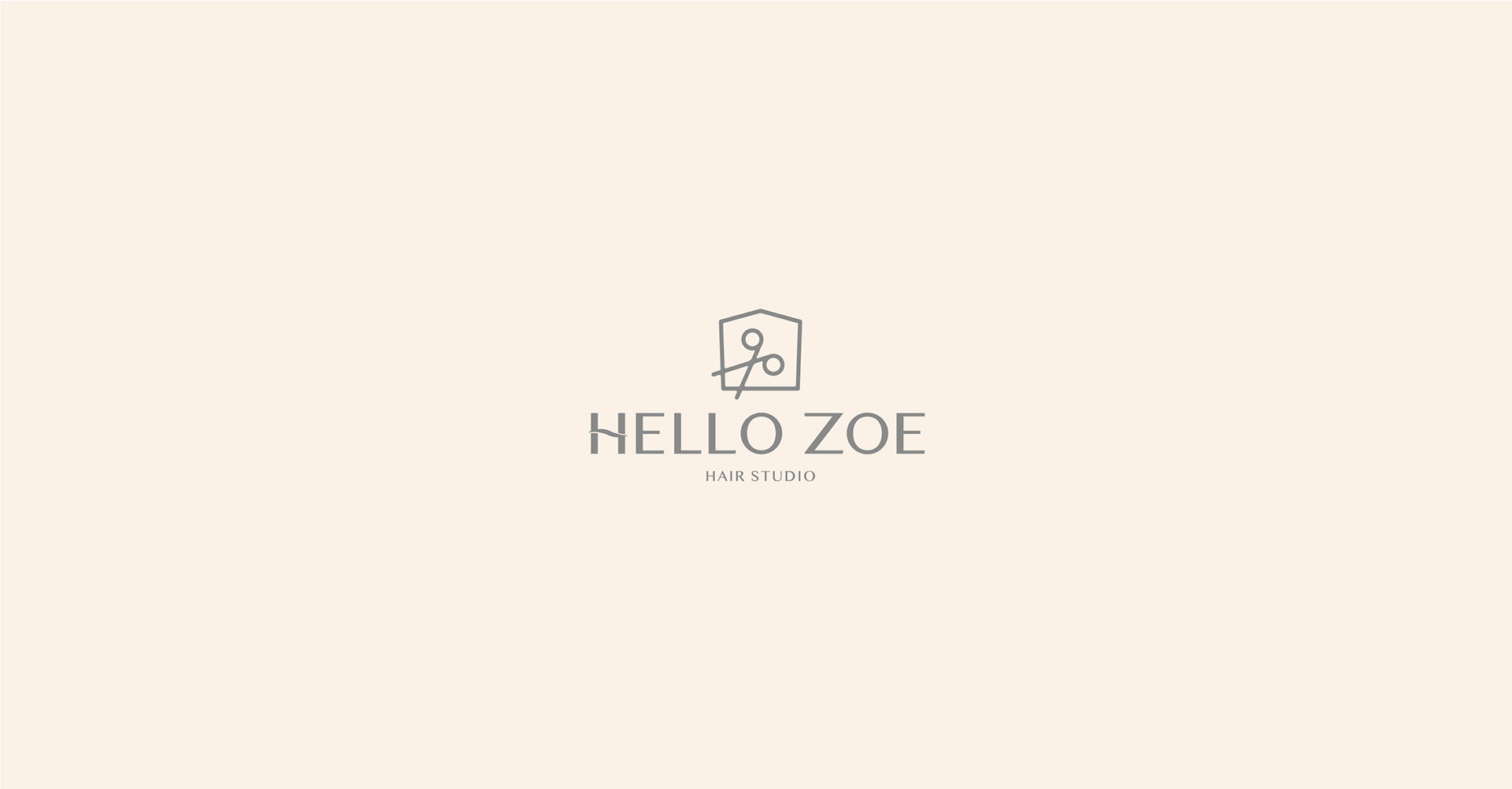 HELLO ZOE美发店视觉形象设计