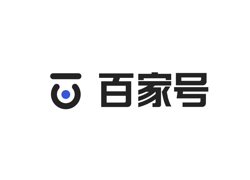 百家号logo标志矢量图