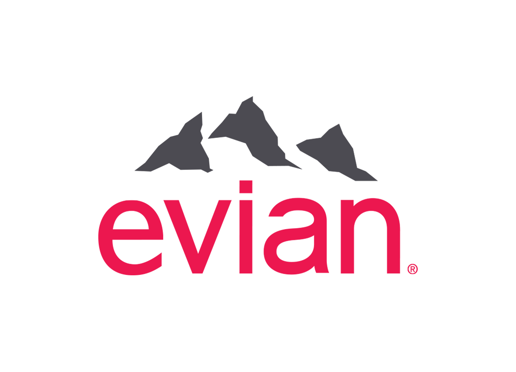 Evian依云矿泉水标志矢量图
