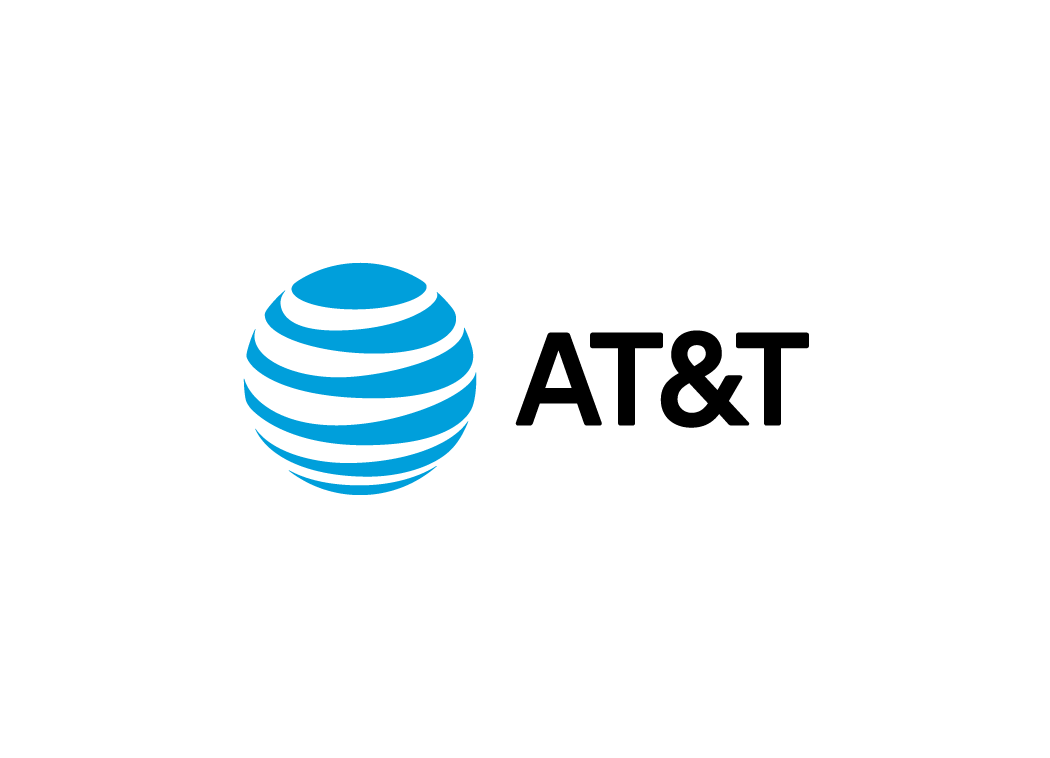 AT&T美国电话电报公司标志矢量图