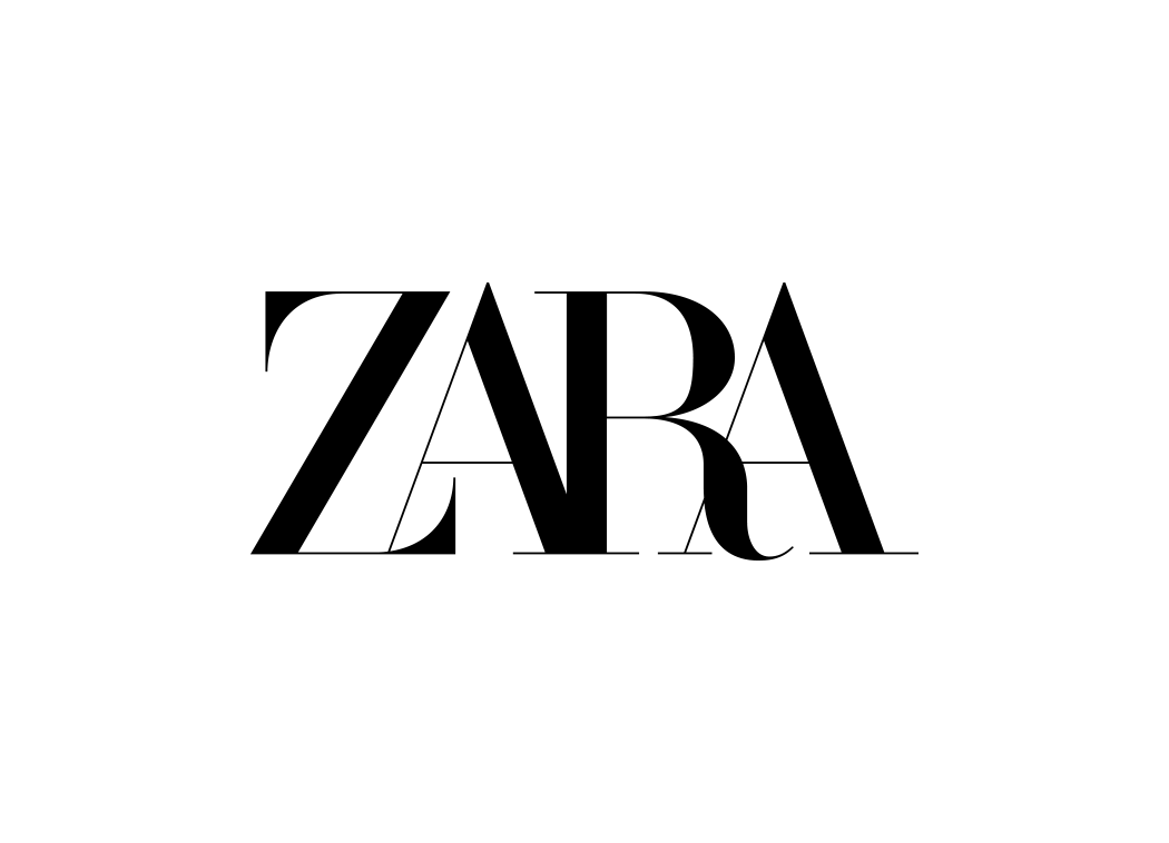 时装品牌ZARA标志矢量图