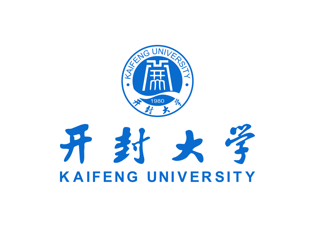 开封大学logo标志矢量图