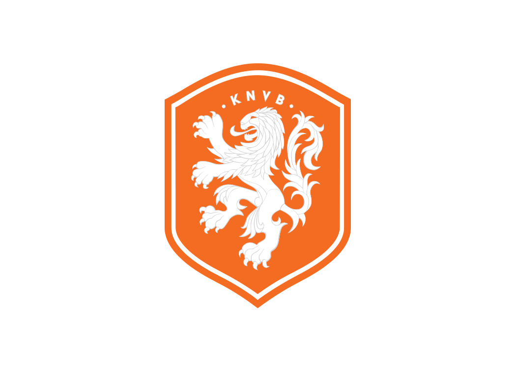 荷兰国家足球队队徽标志矢量图