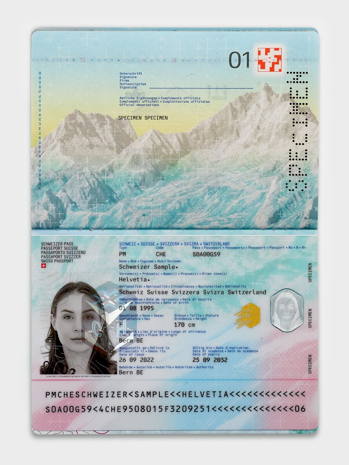 RETINAA：瑞士的新一代护照设计