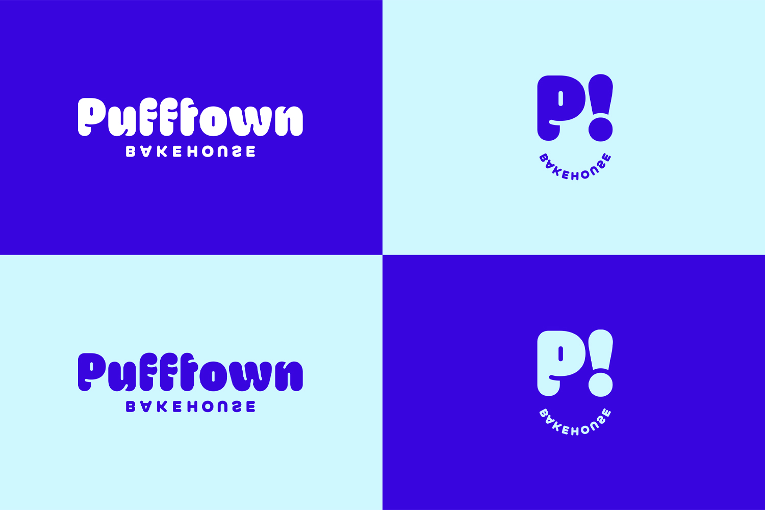 Pufftown面包房品牌视觉设计
