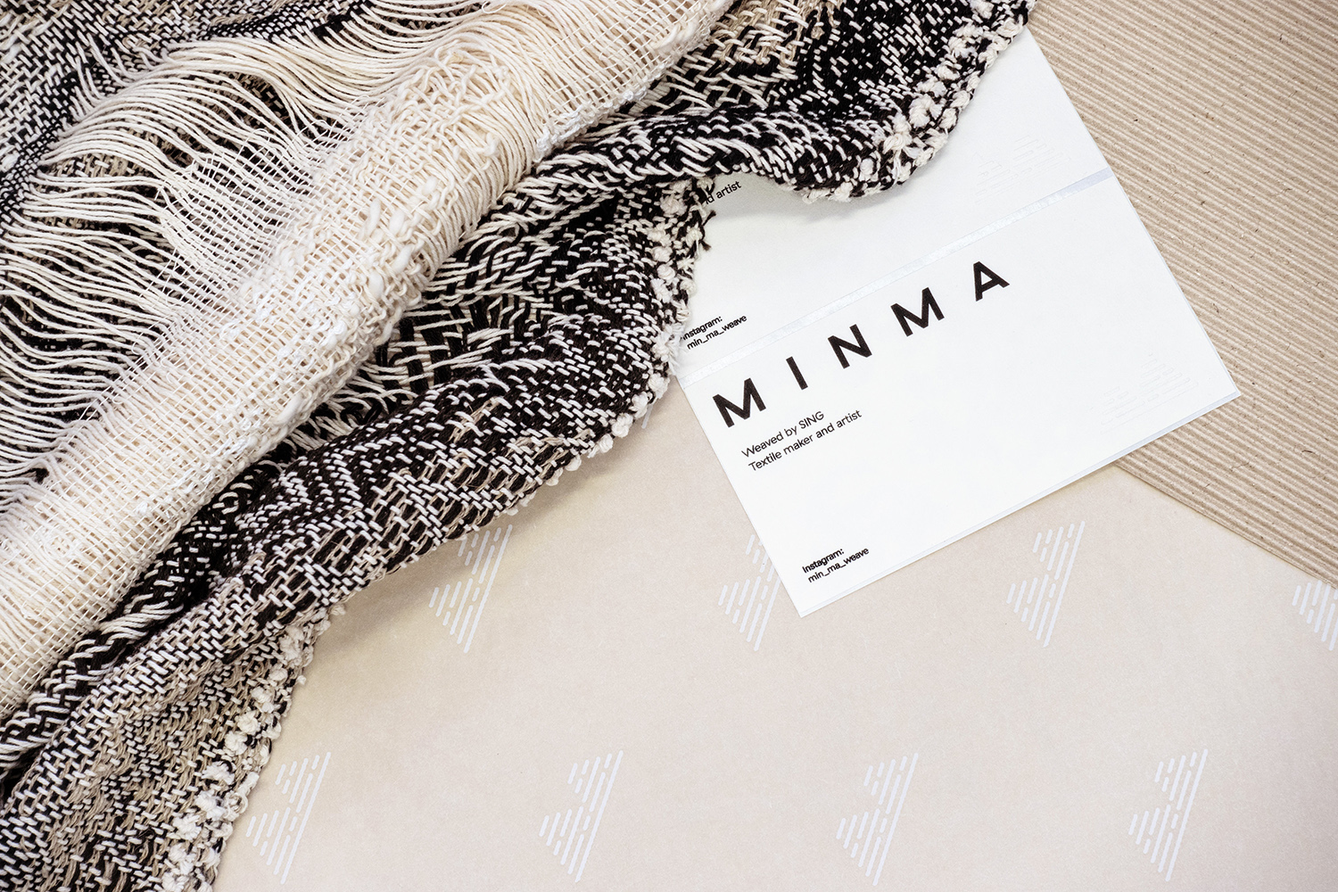 棉麻MINMA：人手织造品牌视觉设计