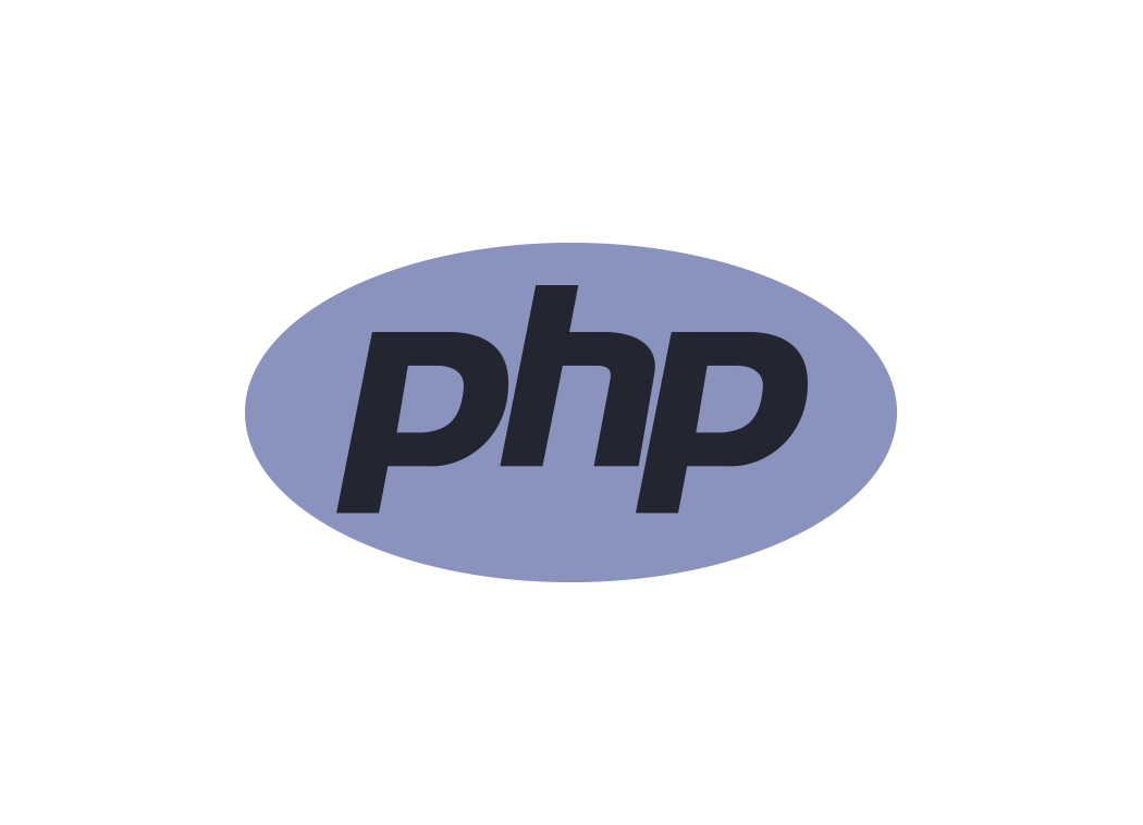 PHP语言logo标志矢量图
