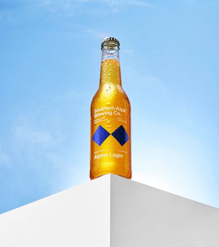 山脉冰川，冒险精神！啤酒品牌视觉设计