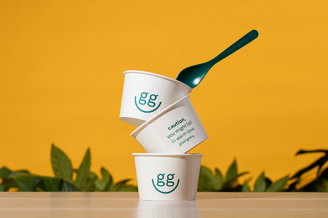 GreenGrass沙拉餐厅品牌形象设计