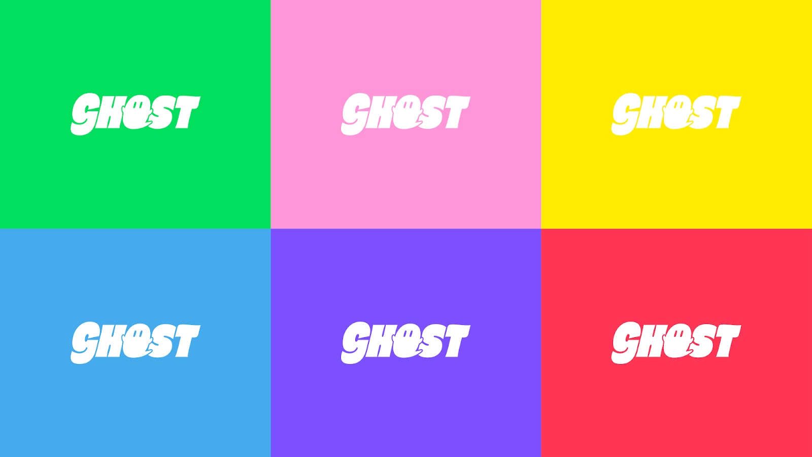 应用信息平台Ghost品牌识别设计