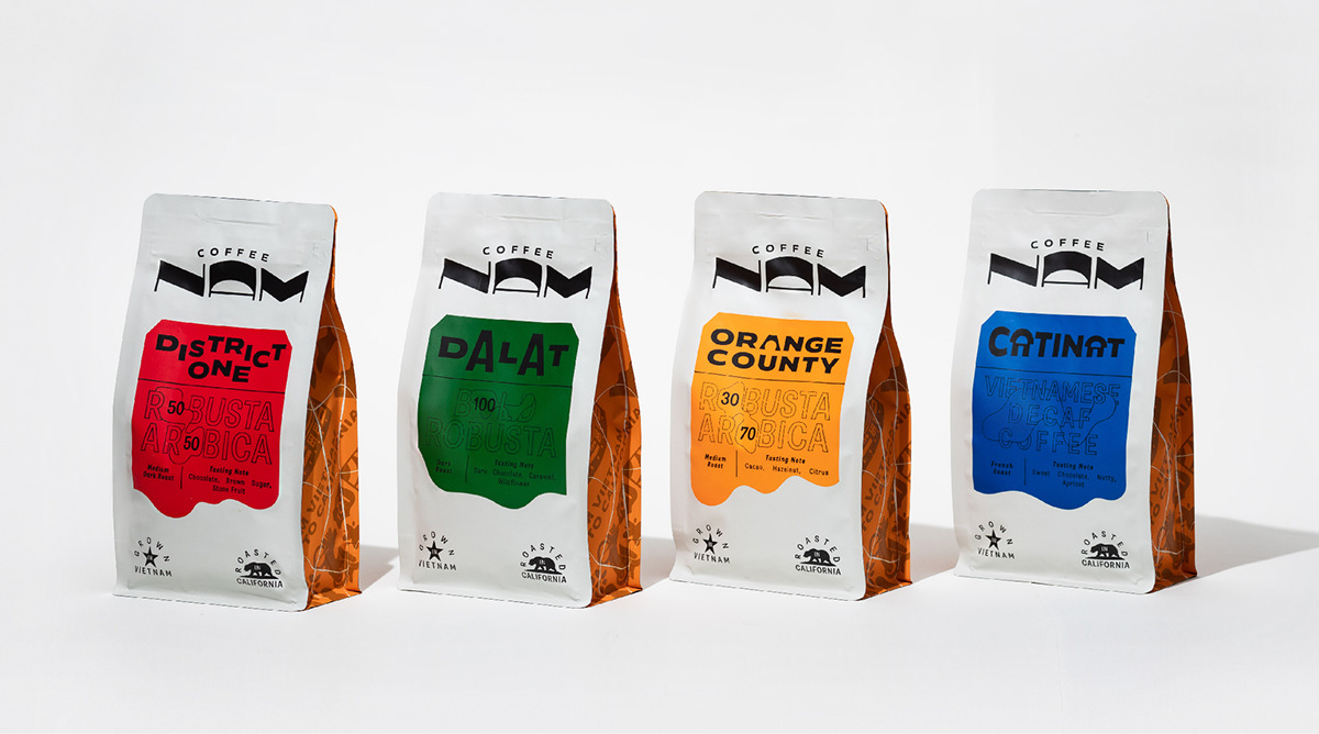 NAM Coffee咖啡品牌包装设计