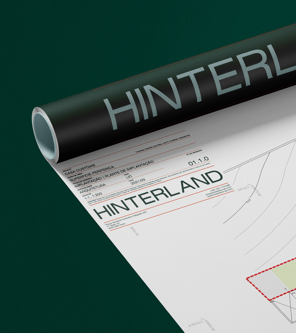 Hinterland建筑工作室品牌VI设计