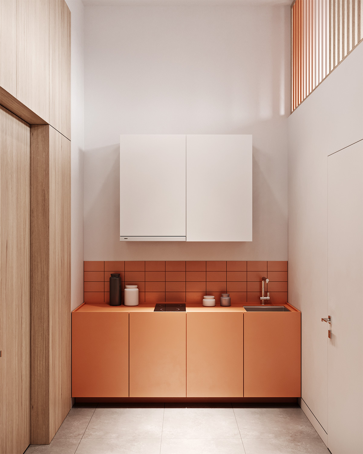 40个橙色厨房设计案例