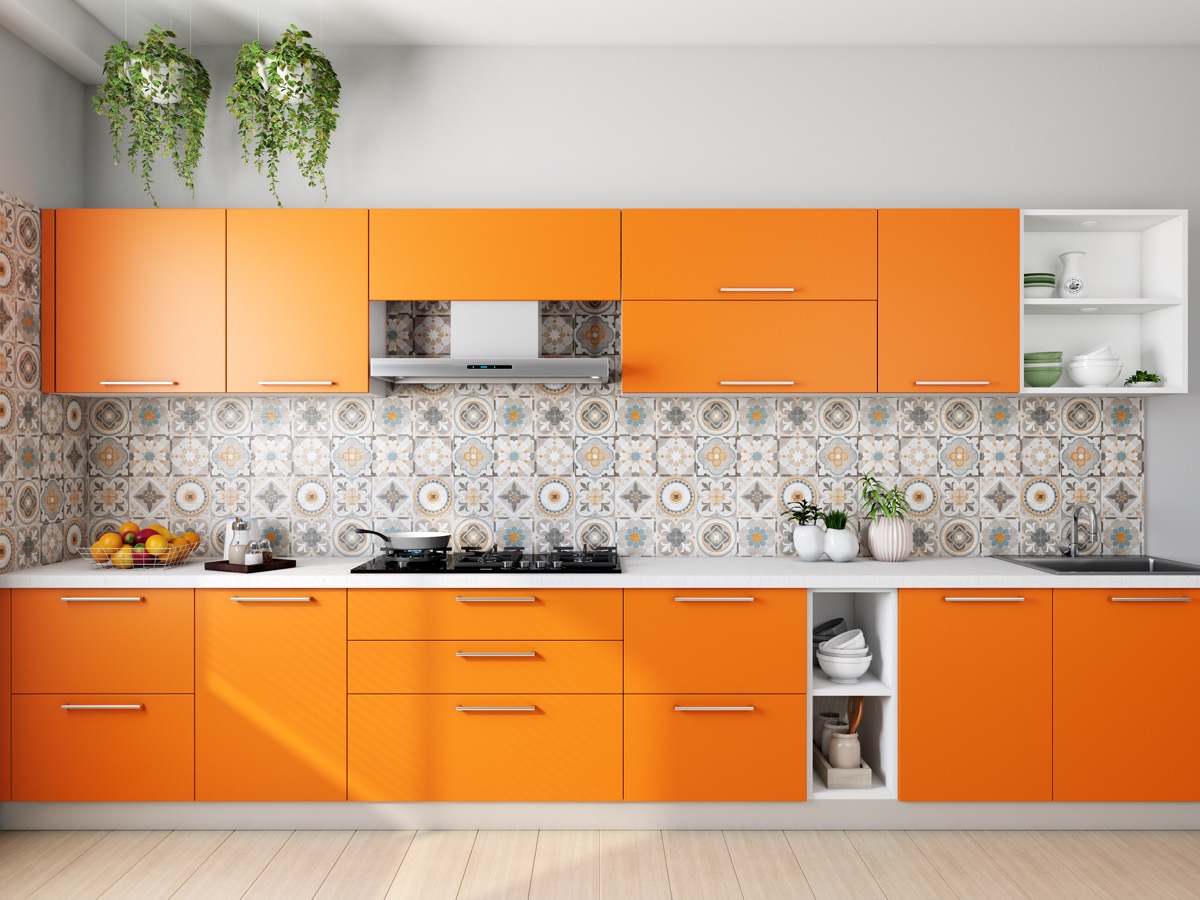 40个橙色厨房设计案例(2) - 设计之家