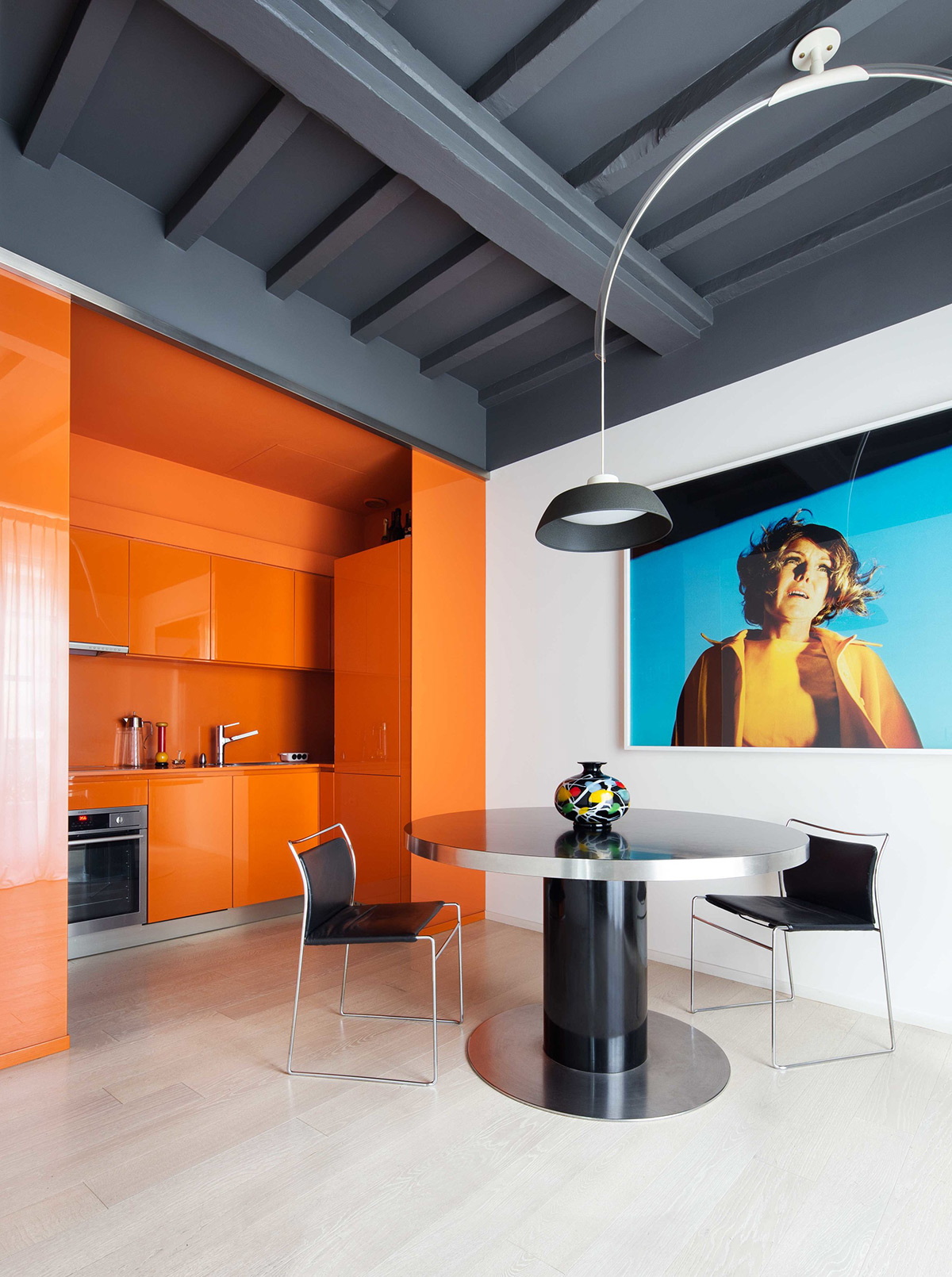 国外橙色系厨房设计欣赏(2) - 设计之家