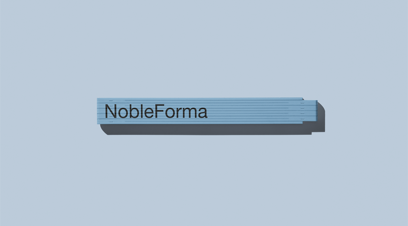 NobleForma极简风格品牌VI设计