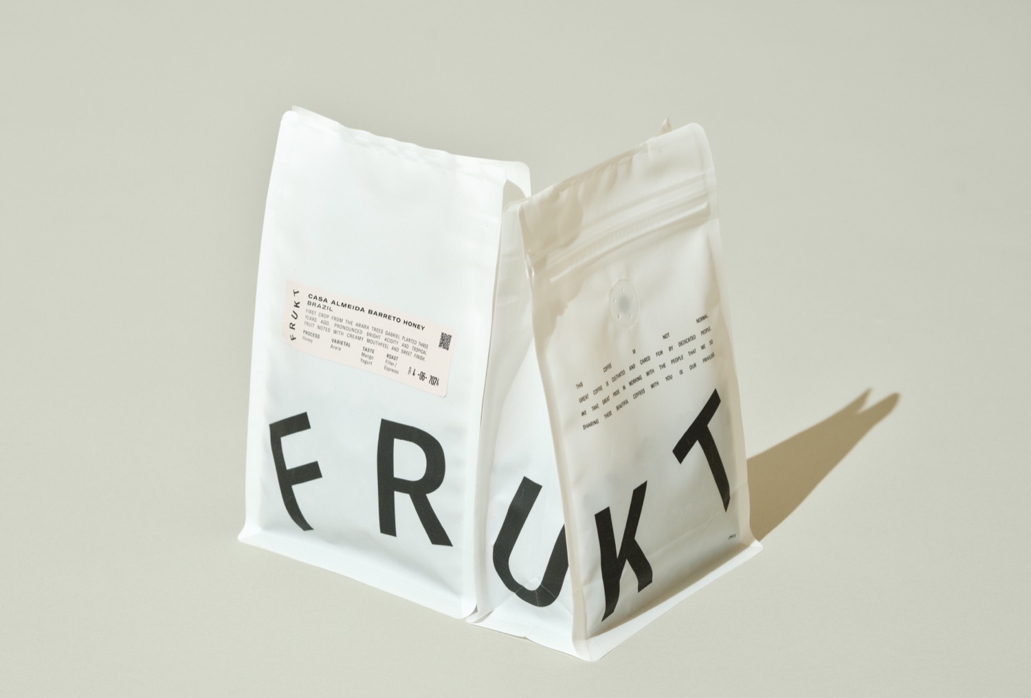 FRUKT咖啡包装设计 