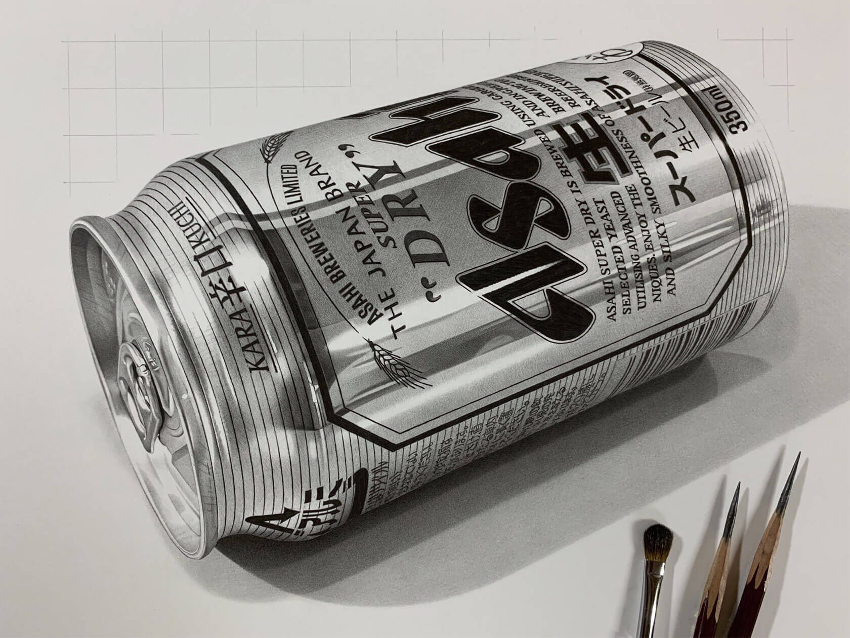 Kohei Ohmori超现实铅笔画作品