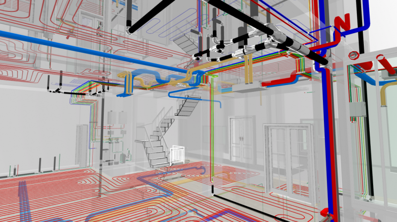 罗浮荟·曜悦全案丨豪宅智建革命：BIM系统的空间魔法！