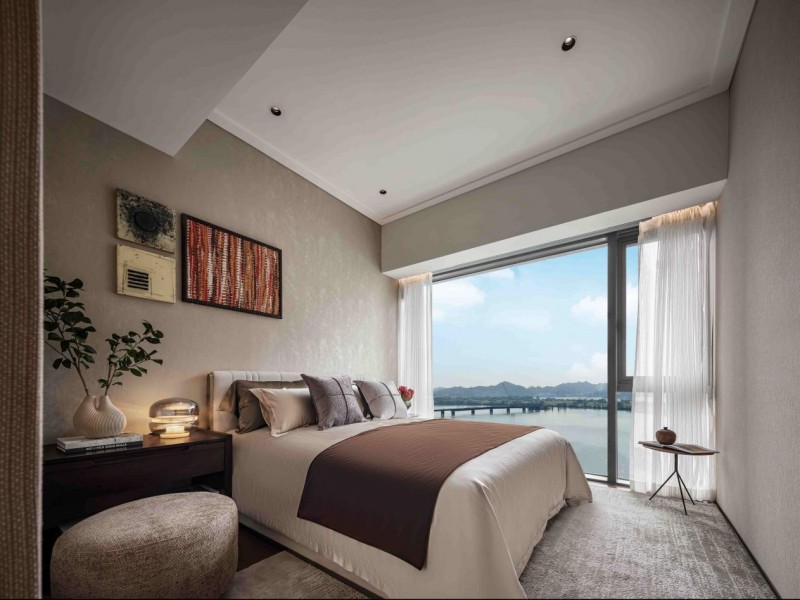 罗浮荟软装全案丨在广州珠光金融城壹号看浪漫落日