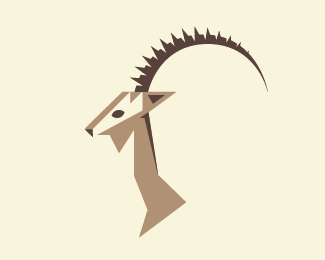 标志设计元素运用实例：羚羊