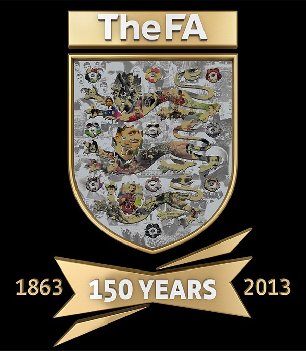 英格兰足总杯(FA Cup)150周年纪念标志