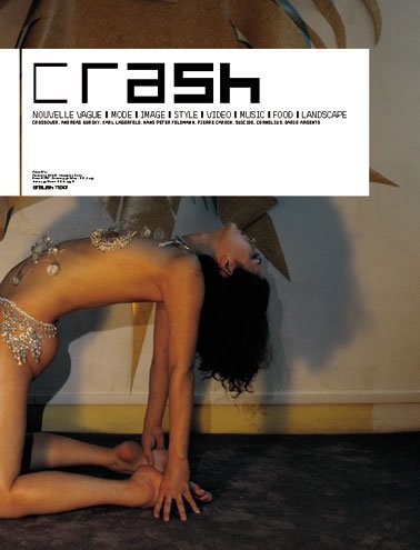 crash 法国时装杂志封面设计