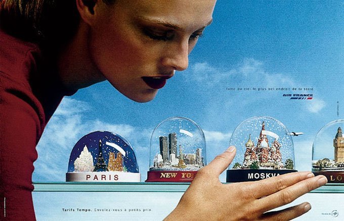 法国航空系列创意广告欣赏