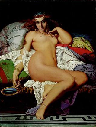 最早裸体模特芙丽涅--当时雅典最美的女人