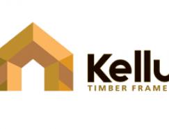 KellyTimberFrame標志設計