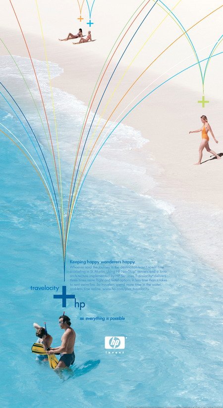 HP(惠普)公司经典广告设计欣赏(1)
