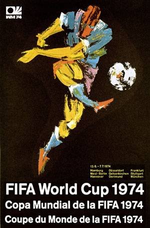 历届世界杯海报设计欣赏