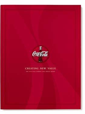 可口可乐公司画册设计