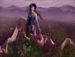 瑞典插画师Linda&nbsp;Bergkvist眩丽人物CG作品