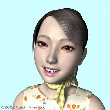Yoichi Mimura的3D人物设定