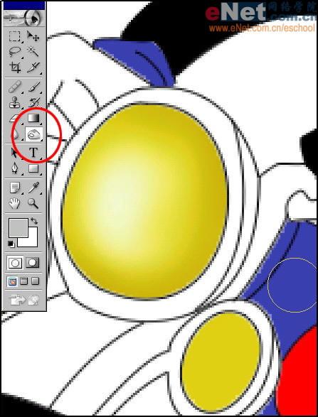 重拾兒時回憶用Photoshop設計黑貓警長(5)