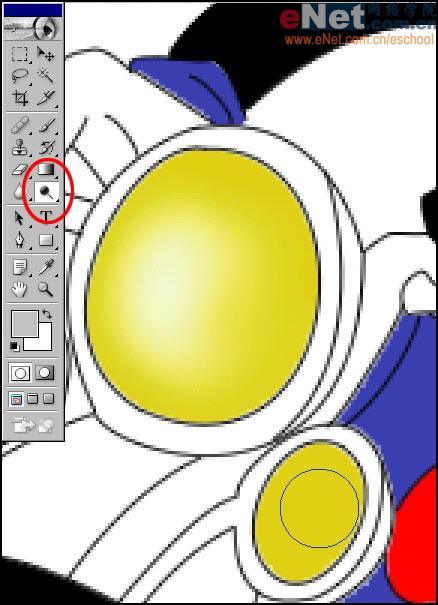 重拾兒時回憶用Photoshop設計黑貓警長(5)