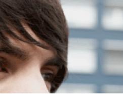 PHOTOSHOP从黑发变成白发