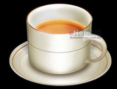 Photoshop绘制逼真咖啡杯
